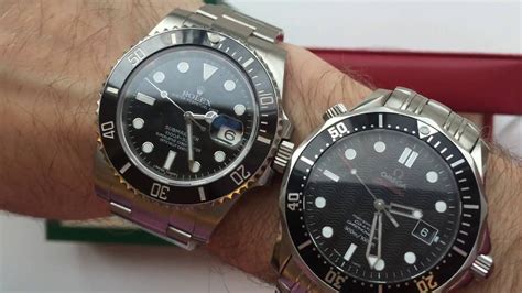 rolex submariner vs omega seamaster ceramic|Rolex vs Omega Seamaster review.